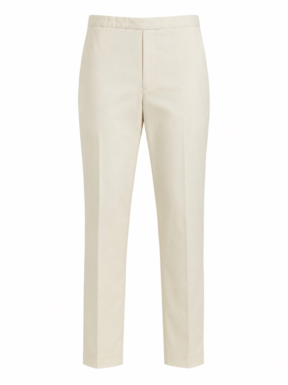 Jil Sander White Slim Straight Leg Trousers Size 38 US 6